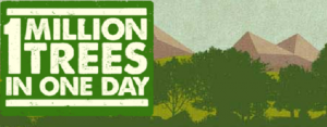 http://www.facebook.com/pages/One-Million-Trees-in-One-Day/221340781288921 http://www.facebook.com/pages/One-Million-Trees-in-One-Day/221340781288921