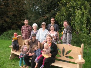 Our hard working team who put the birthday bash together. Standing from back left: Stig Hellebut, Margaret Thuilier, Geraldine Quinlan,Klaus Harvey, Jeannie Timony, Andy Ashford,. Sitting eft to right: Dan Zev Benn, Tara De Las Cases and kids :)